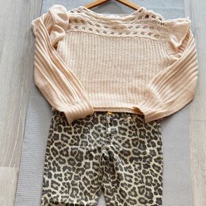 LUSH  Sweater Women Ruffled shoulder